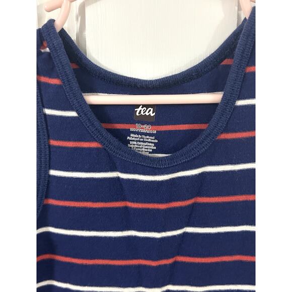 Tea Collection Red White Blue Sleeveless 18 - 24 month dress - Picture 2 of 3